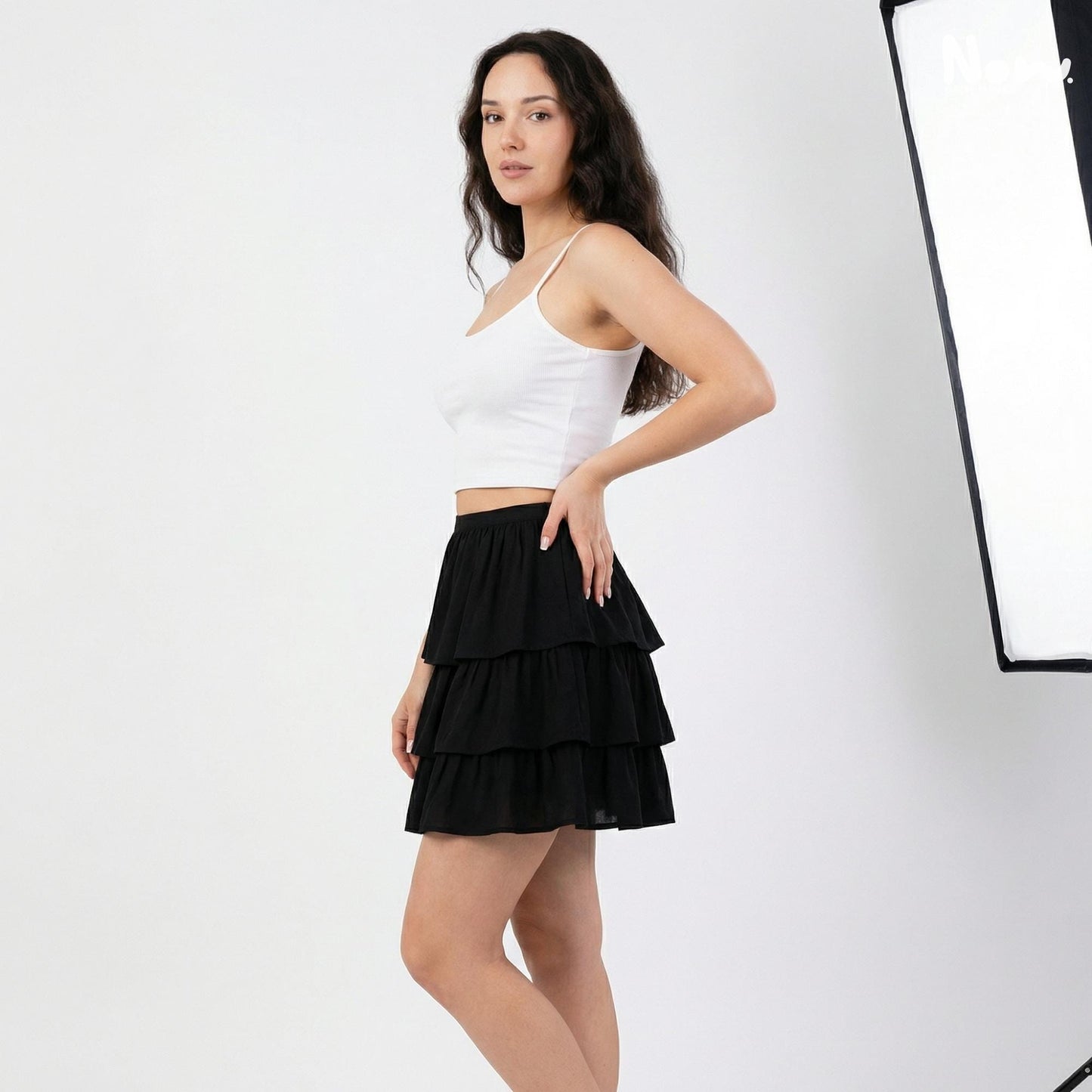 Ruffle Mini Skirt Pattern PDF