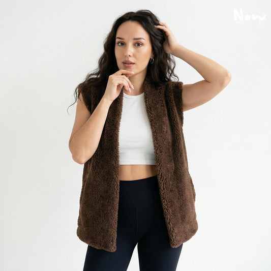 Cocoa Teddy Vest Sewing Pattern PDF