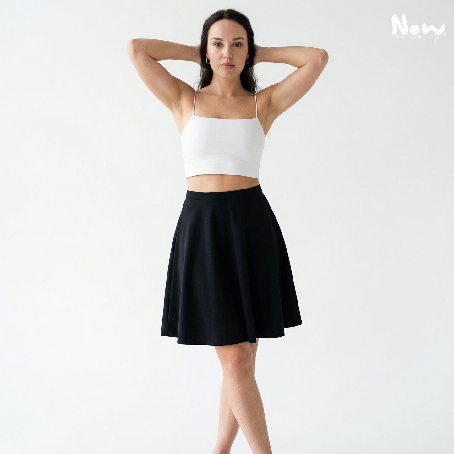 Circle Skirt Sewing Pattern PDF