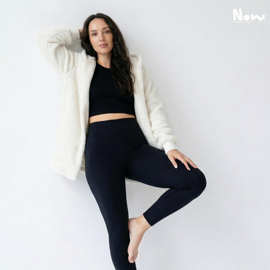 Hooded Sherpa Coat Sewing Pattern PDF