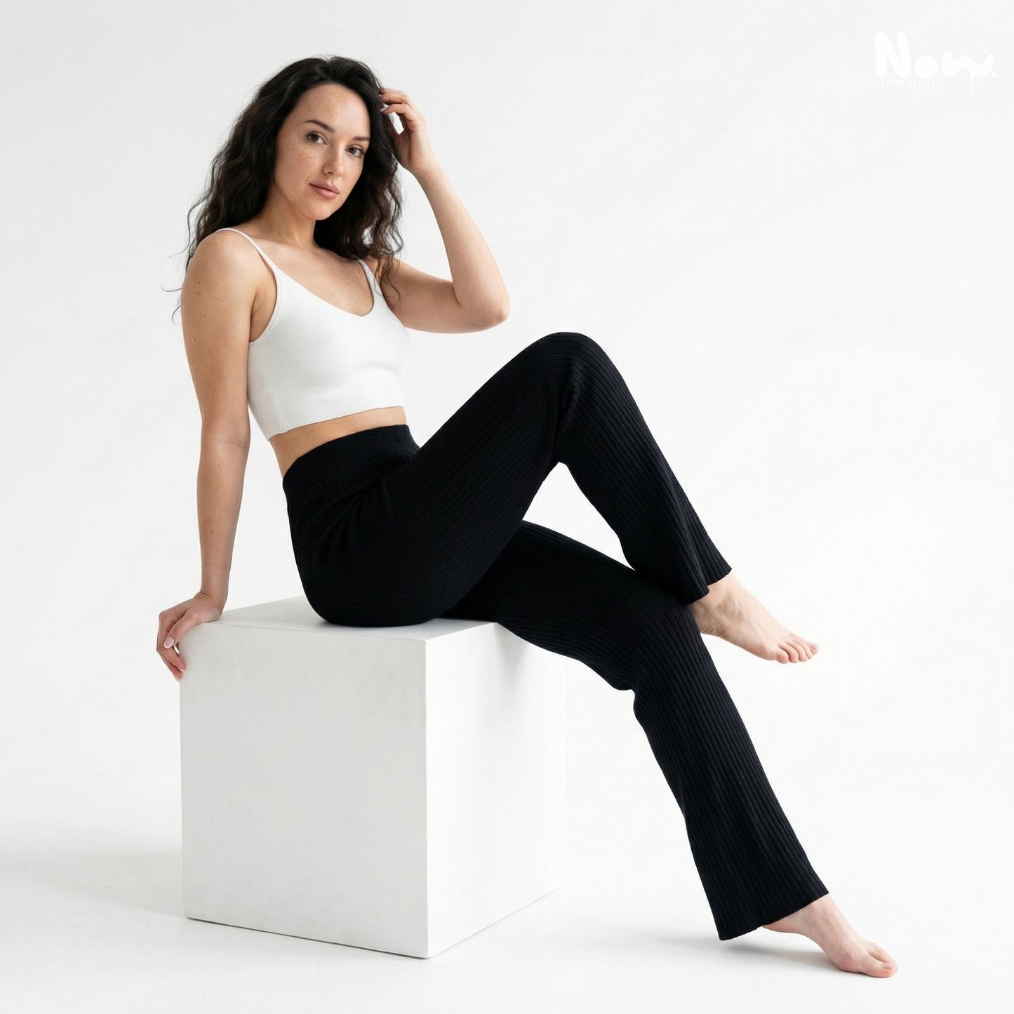 Flare Pants Sewing Pattern PDF