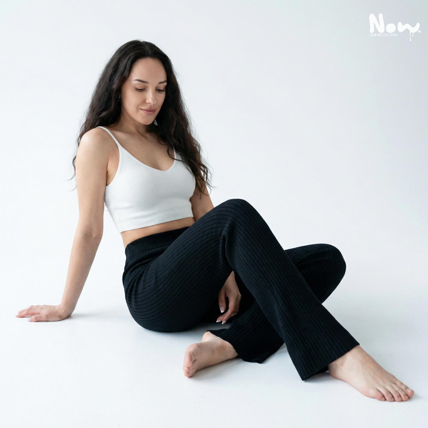 Flare Pants Sewing Pattern PDF