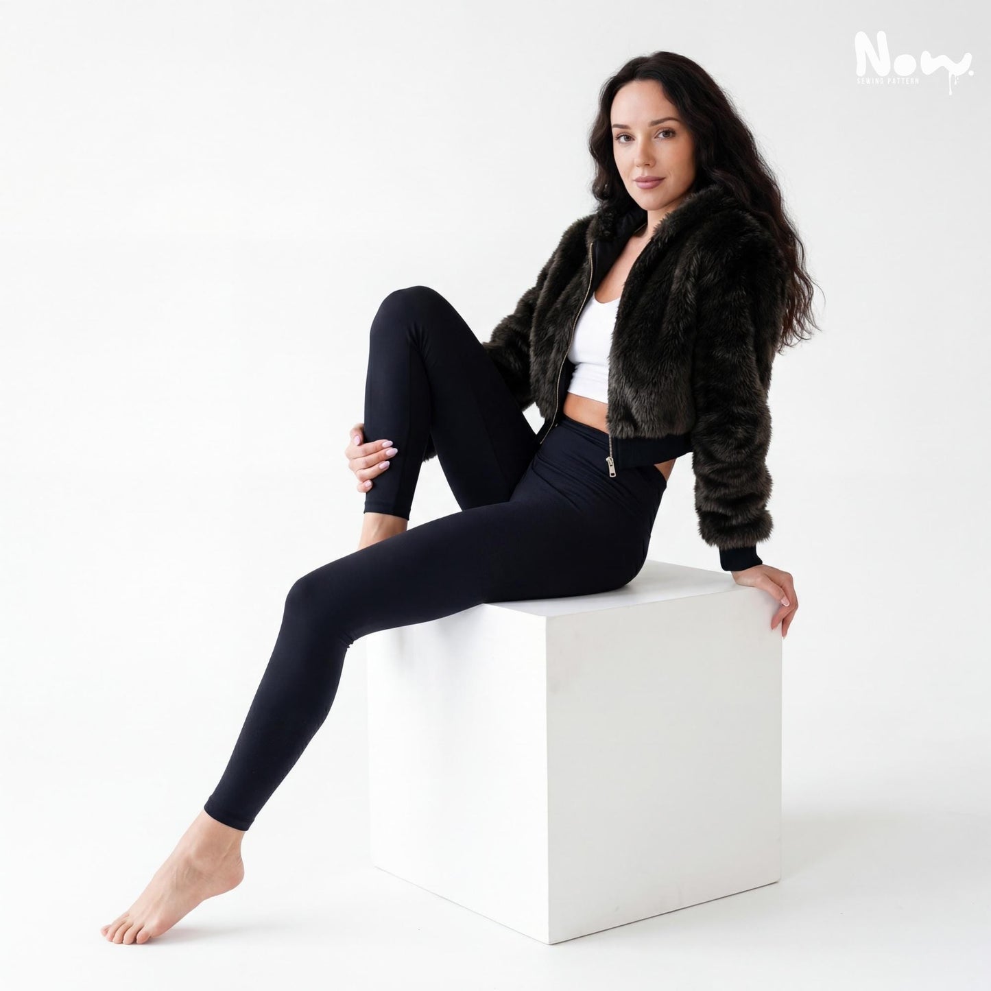 Plush Fur Jacket Pattern PDF