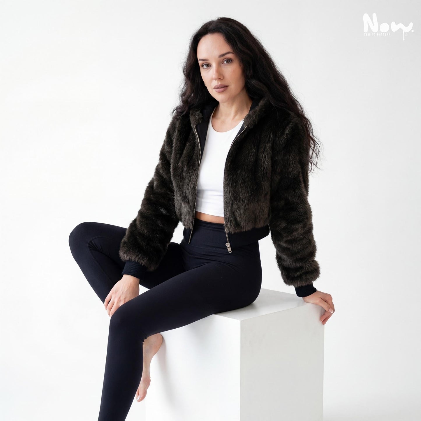 Plush Fur Jacket Pattern PDF