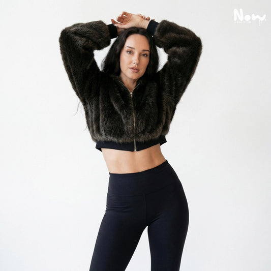 Plush Fur Jacket Pattern PDF