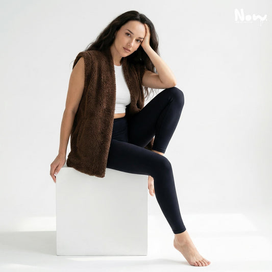 Cocoa Teddy Vest Sewing Pattern PDF