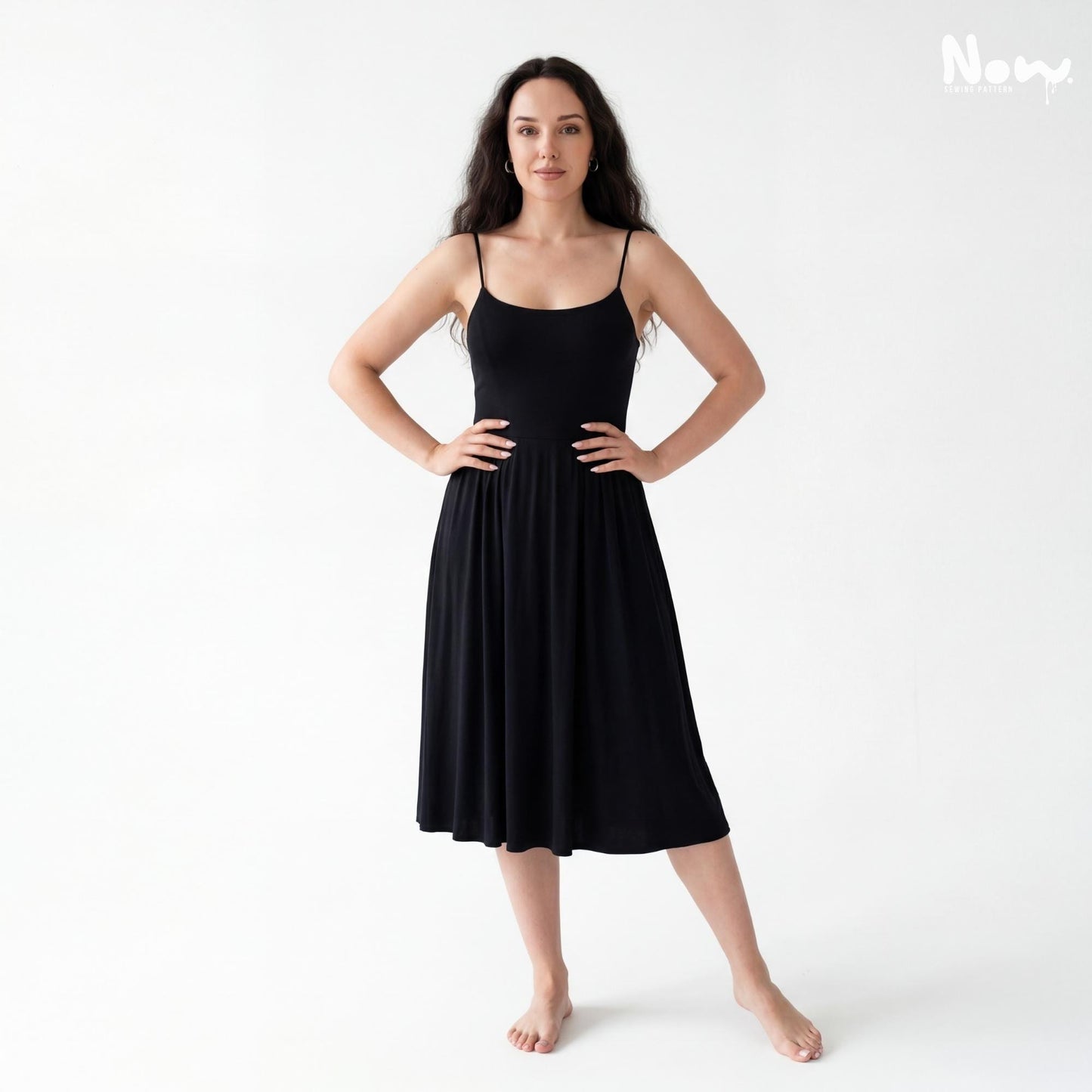 Cami Midi Dress Pattern PDF