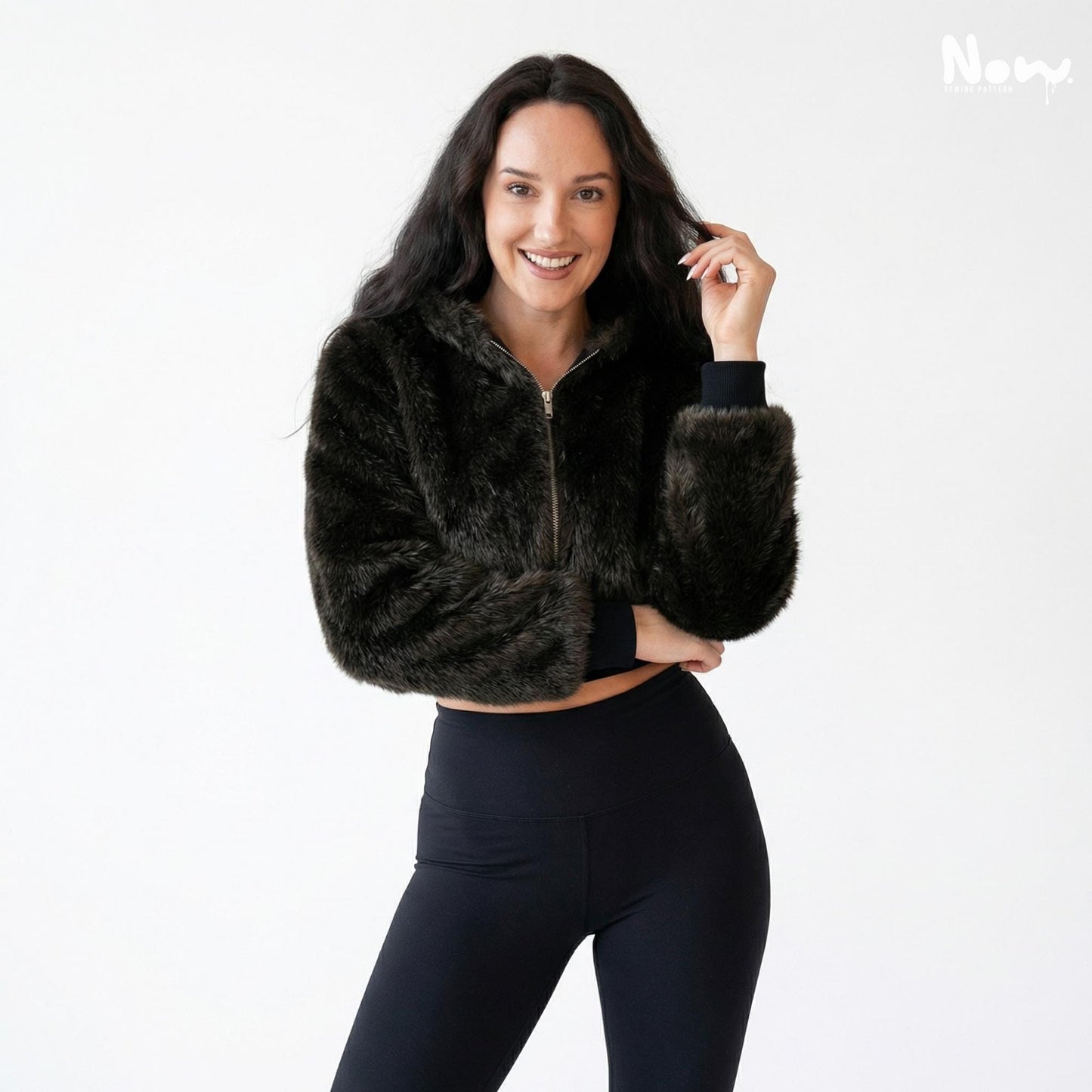 Plush Fur Jacket Pattern PDF