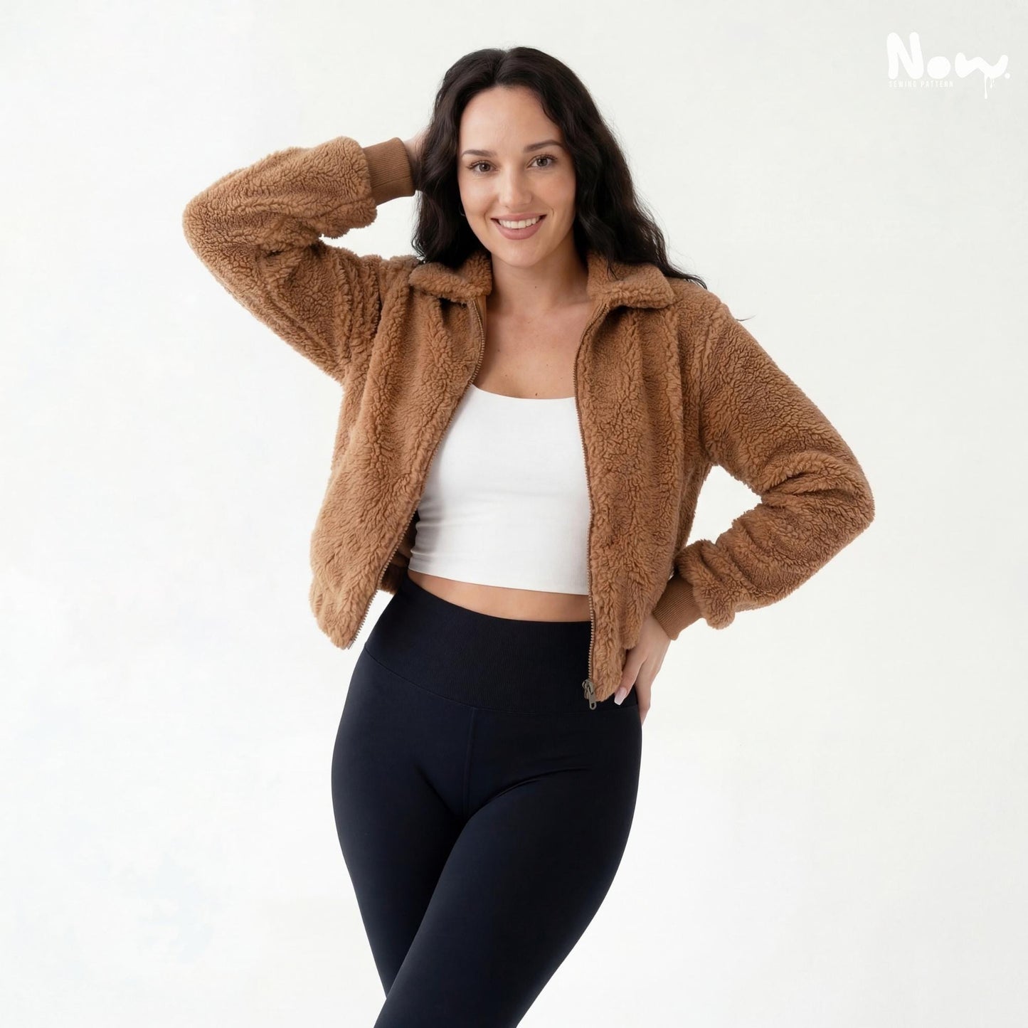 Sherpa Jacket Sewing Pattern PDF